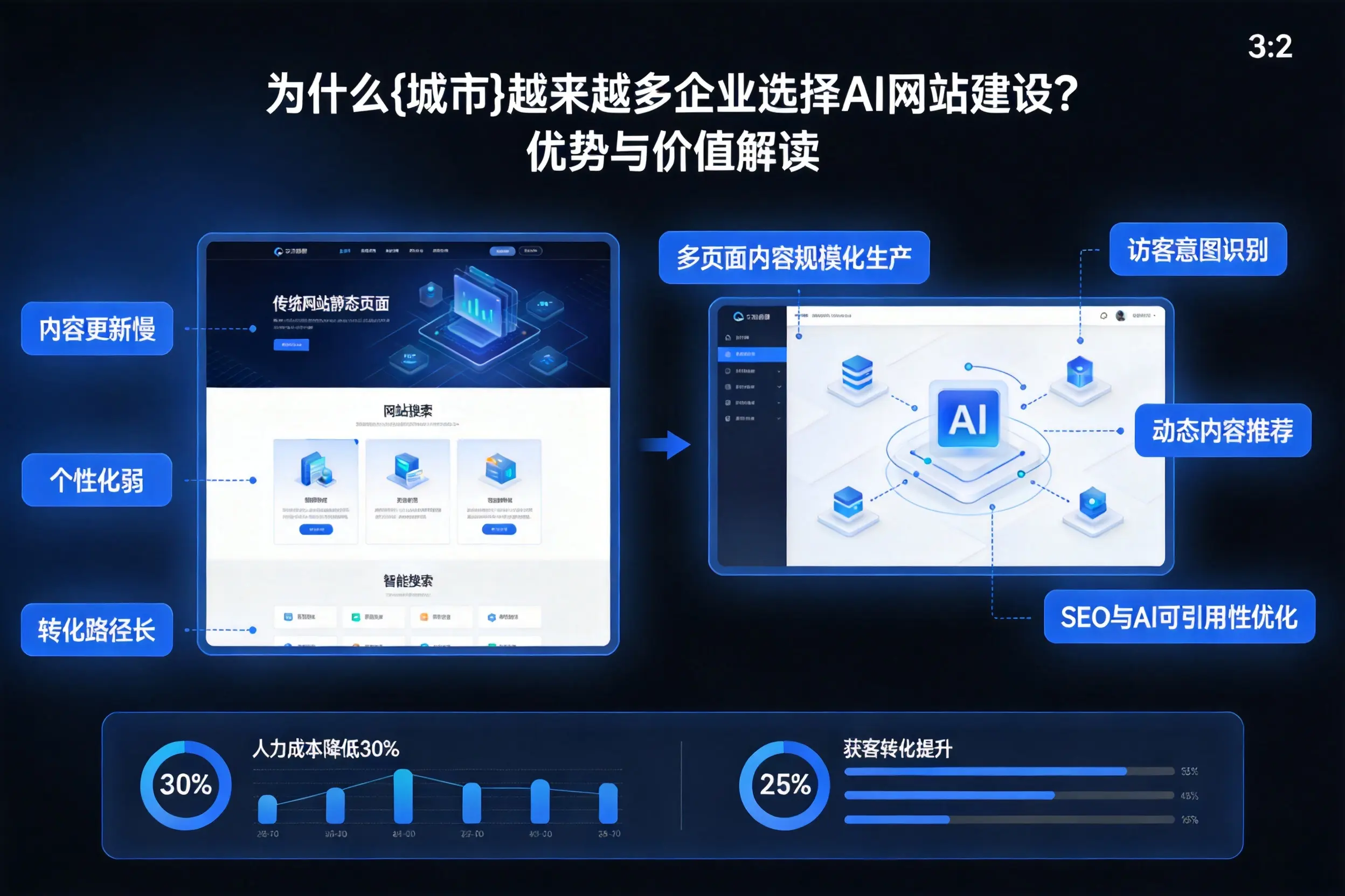 为什么南通越来越多企业选择AI网站建设？优势与价值解读
