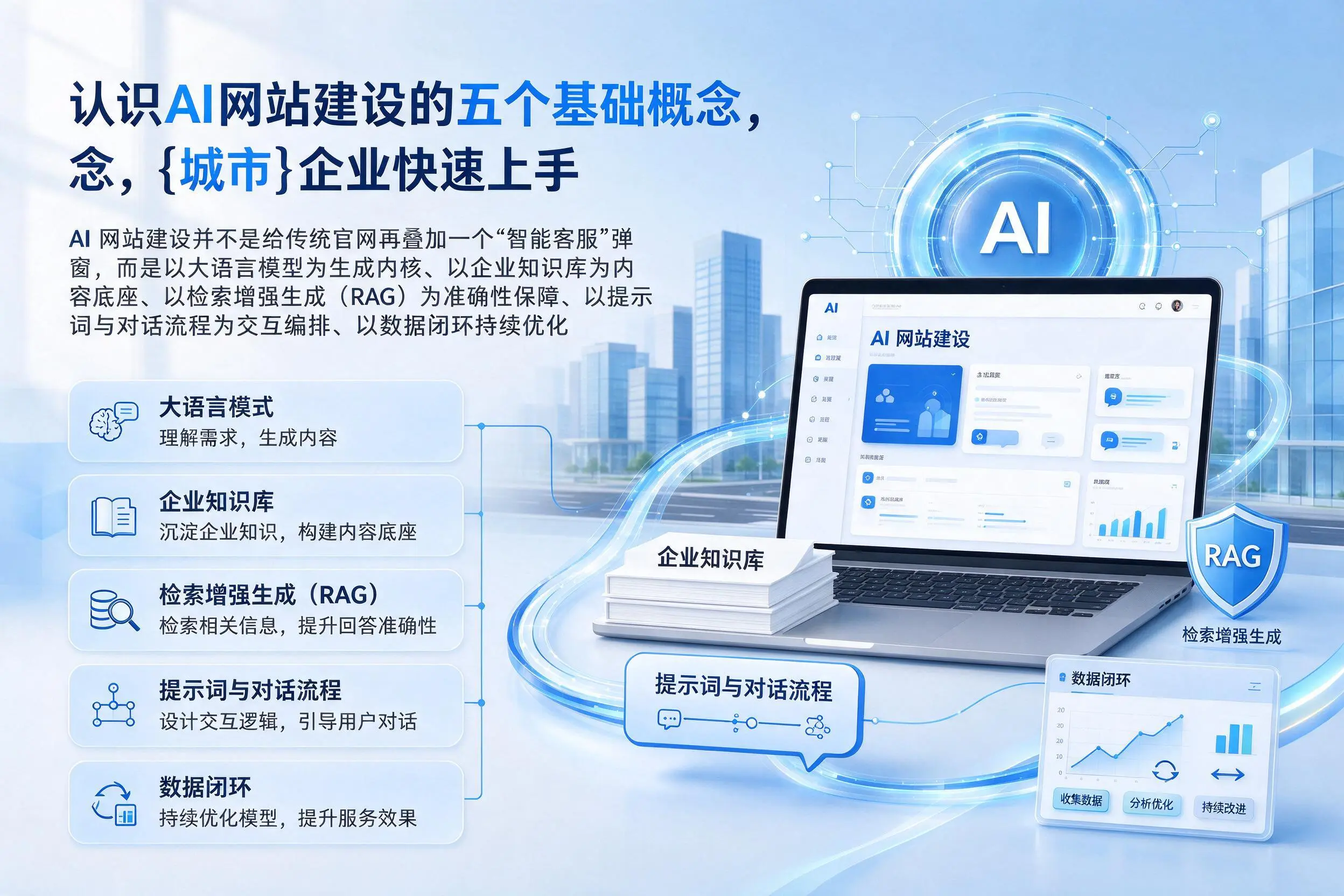 认识AI网站建设的五个基础概念,南通企业快速上手