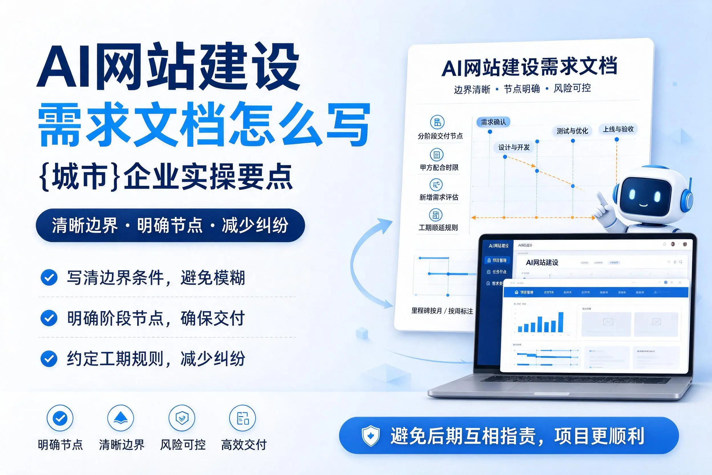 AI网站建设需求文档怎么写,南通企业实操要点