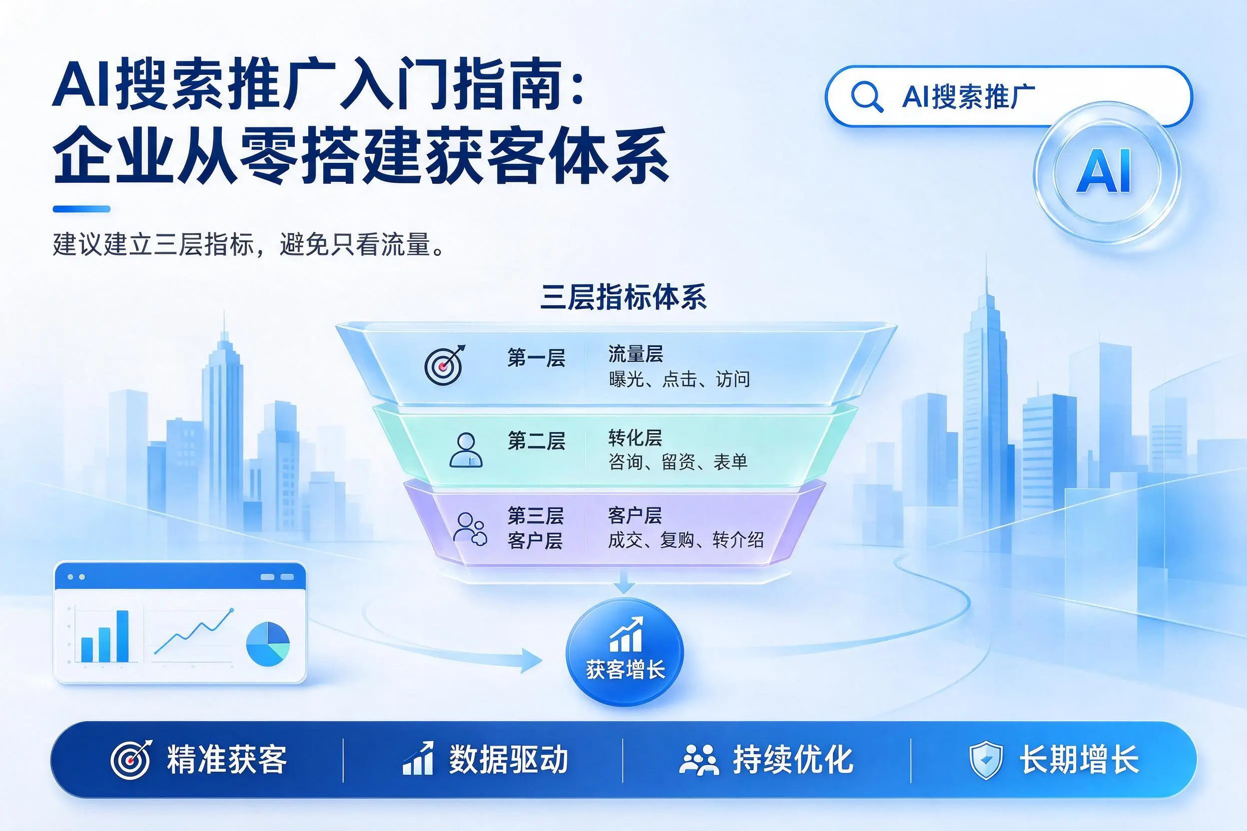 AI搜索推广入门指南：南通企业从零搭建获客体系